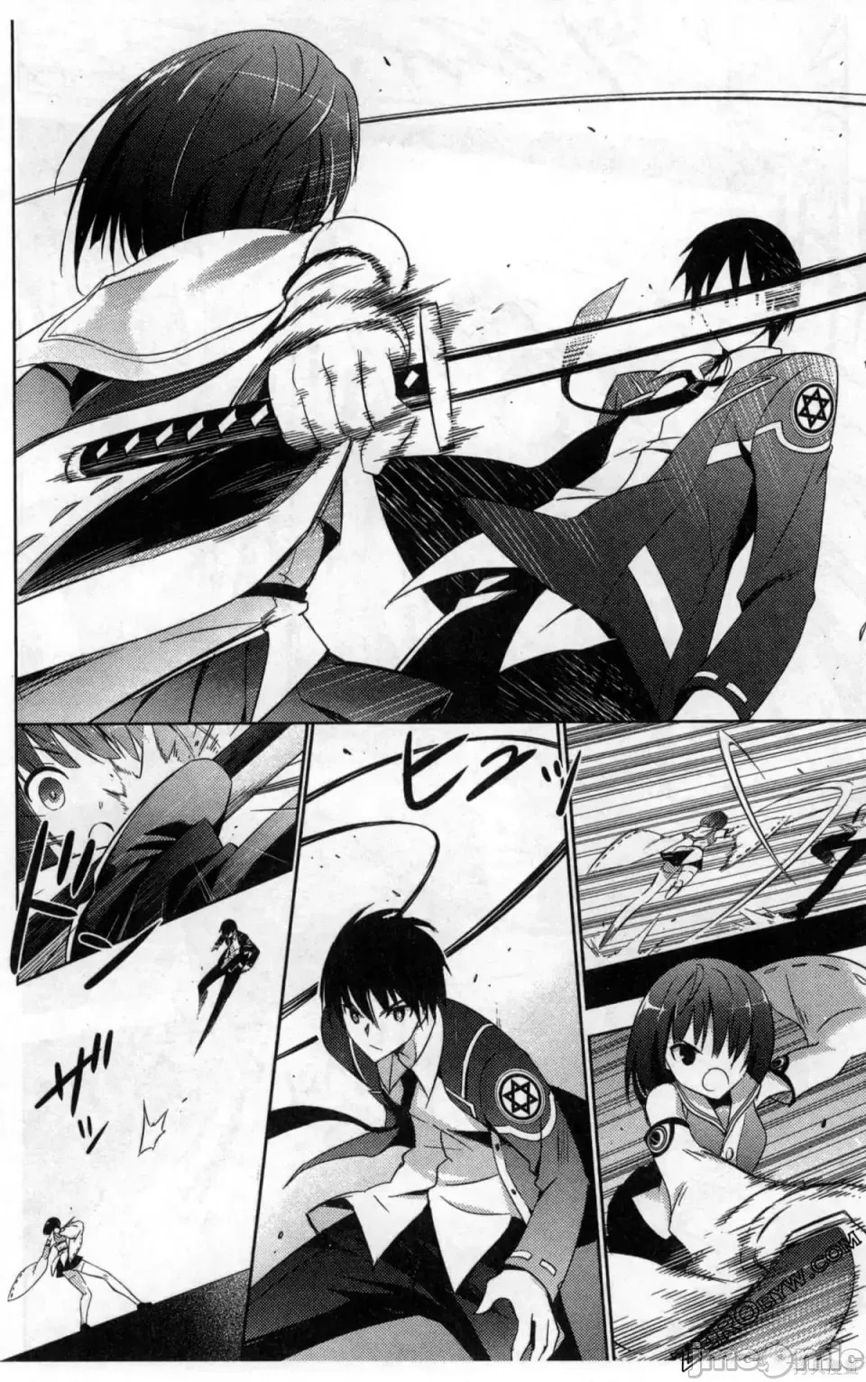 魔技科的剑士与召唤魔王 [禁漫汉化组] [孟伦/CHuN/三原みつき] 魔技科の剑士と召唤魔王  36/160