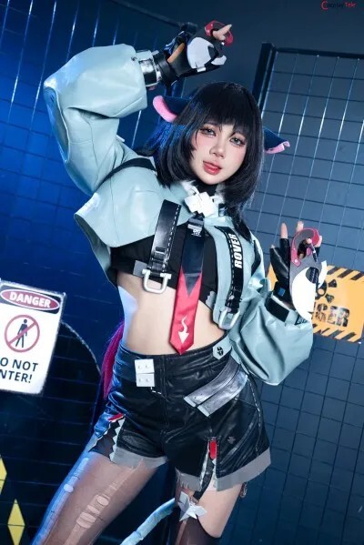 PoppaChan cosplay Jane Doe – Zenless Zone Zero